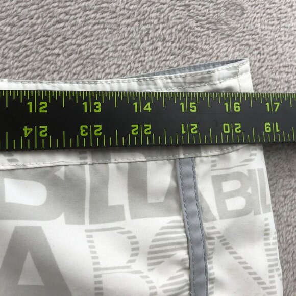 Billabong Boys Swim Shorts Size 9 White Gray Drawstring Athleisure Beach Summer - Picture 4 of 16